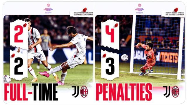 开云体育官网-【友谊赛】佳夫传射鲁加尼扳平，尤文2:2米兰点球4:3